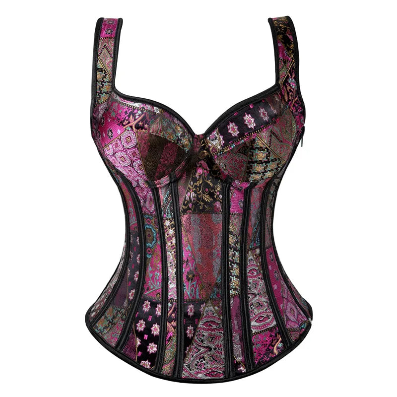 Violet Lace Corset