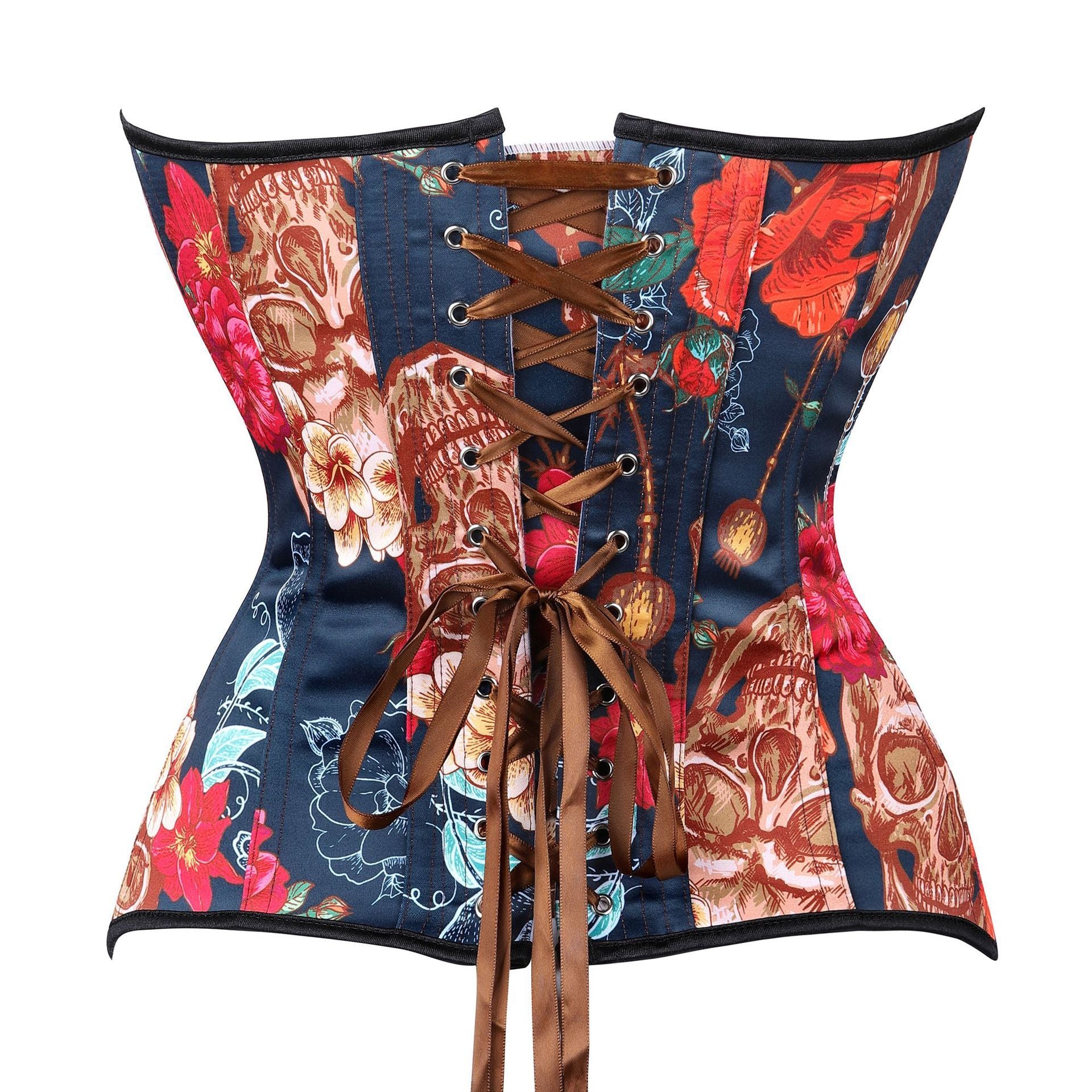 Skull & Roses Corset